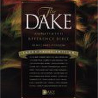 Dake Annotated Reference Bible KJV, Large Note, Bonded Leather