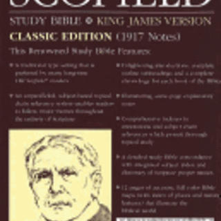 KJV Old Scofield Study Bible Classic Edition, Bonded Leather Thumb Indexed