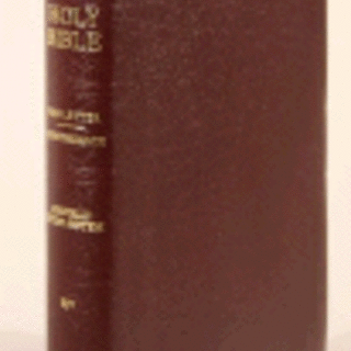 KJV Old Scofield Study Bible Classic Edition, Burgundy Bonded Leather