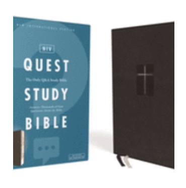 NIV Quest Study Bible Leathersoft, Comfort Print
