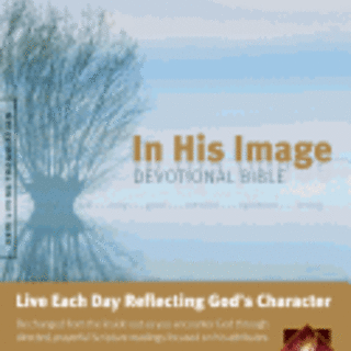 NLT Devotional In His image Bible, Hard Cover