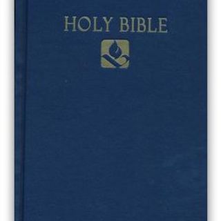 NRSV Pew Bible Hardcover Blue