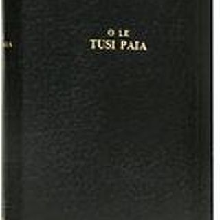 Samoan Bible Old Edition Imitation Leather Zipped