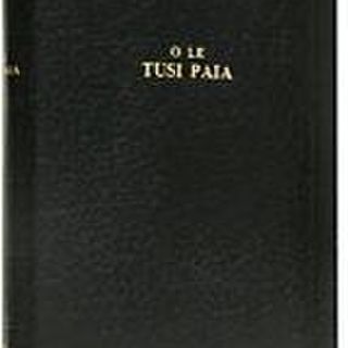 Samoan Bible Revised Edition Imitation Leather Zipped