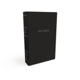 NKJV, Gift and Award Bible, Leather-Look, Black, Red Letter Edition