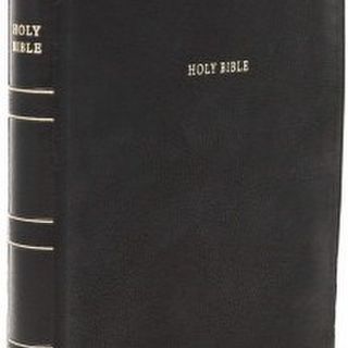 Nkjv, Thinline Bible, Large Print, Leathersoft, Black, Comfort Print: Holy Bible, New King James Version