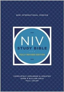 NIV Study Bible, Fully Revised Edition, Hardcover, Red Letter, Comfort Print