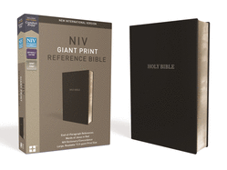 NIV Giant Print Reference Bible Leather-Look Red Letter
