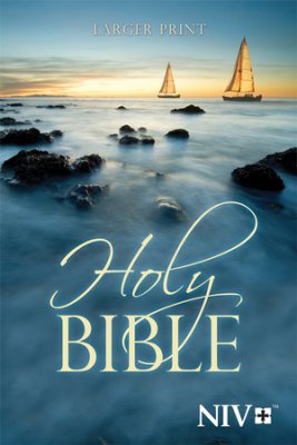 NIV Larger Print Bible Paperback