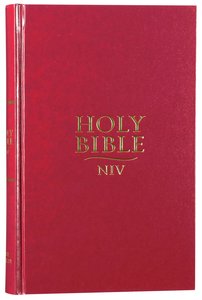 NIV Thinline Bible 2011 Edition Hard Cover