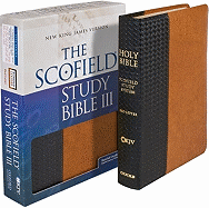NKJV Scofield Study Bible III, Bonded Leather Black