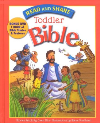 Read and Share Toddler Bible Hardcover [With DVD]