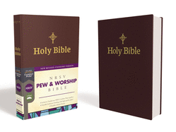NRSV Pew and Worship Bible, Hardcover, Burgundy, Comfort Print