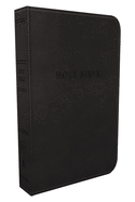 KJV Deluxe Gift Bible, Imitation Leather, Black, Red Letter Edition 