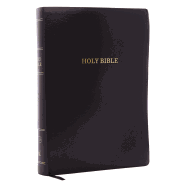 KJV Reference Bible, Super Giant Print, Leather-Look, Black