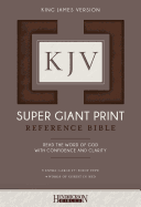 KJV Super Giant Print Bible (Flexisoft, Brown)