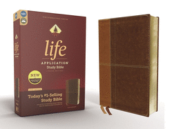 NIV Life Application Study Bible, Third Edition, Leathersoft, Brown, Red Letter Edition