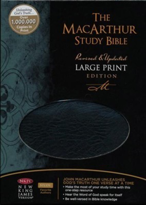 MacArthur Study Bible NKJV Large Print Thumb-Indexed (Revised, Updated)