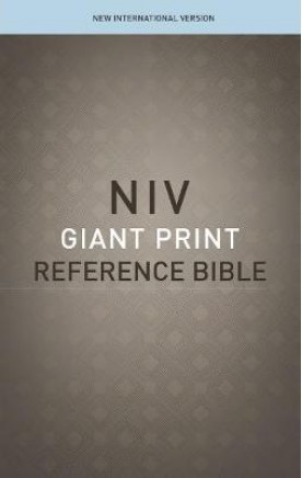 NIV Reference Bible, Giant Print, Hardcover, Red Letter Edition, Comfort Print