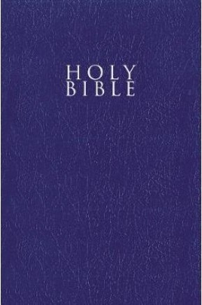 NIV Gift and Award Bible, Leather-Look, Blue, Red Letter Edition, Comfort Print
