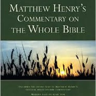 Matthew Henry's Commentary on the Whole Bible - Matthew Henry
